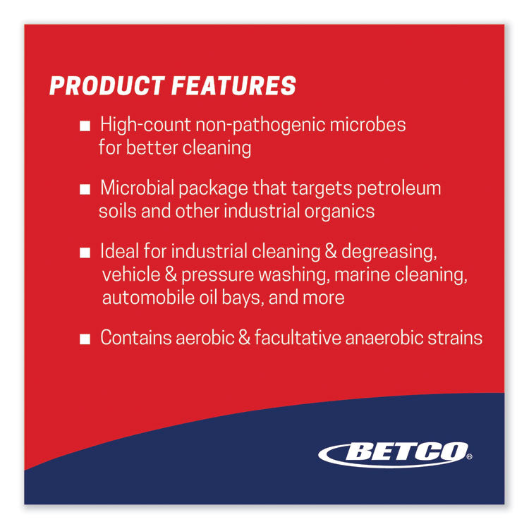 BioActive Solutions Grease Solv, Orange Scent, 1 gal Bottle, 4/Carton