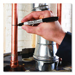 T.e.c. Permanent Marker, Fine Bullet Tip, Black