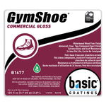 GymShoe Gloss Sport Finish, Mild Scent, 1 gal Bottle, 4/Carton