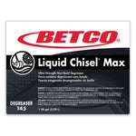 Liquid Chisel Max Non-Butyl Degreaser, Characteristic Scent, 1 gal Bottle, 4/Carton