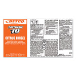 Citrus Chisel, Citrus Scent, FastDraw, 2 L Bottle, 4/Carton