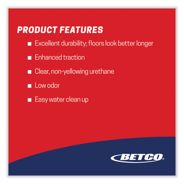 GymShoe Gloss Sport Finish, Mild Scent, 5 gal Pail