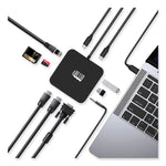 11-in-1 USB-C Multi-Port TAA Compliant Docking Station, Black