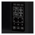 0.7 Cu Ft Microwave Oven, 700 Watts, Black