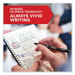 S-Gel High-Performance Gel Pen, Retractable, Bold 1 Mm, Blue Ink, Black Barrel, 4/pack