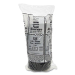 Quiet Classic Laminated Foam Dinnerware Plates, 6" dia, Black, 125/Pack, 8 Packs/Carton