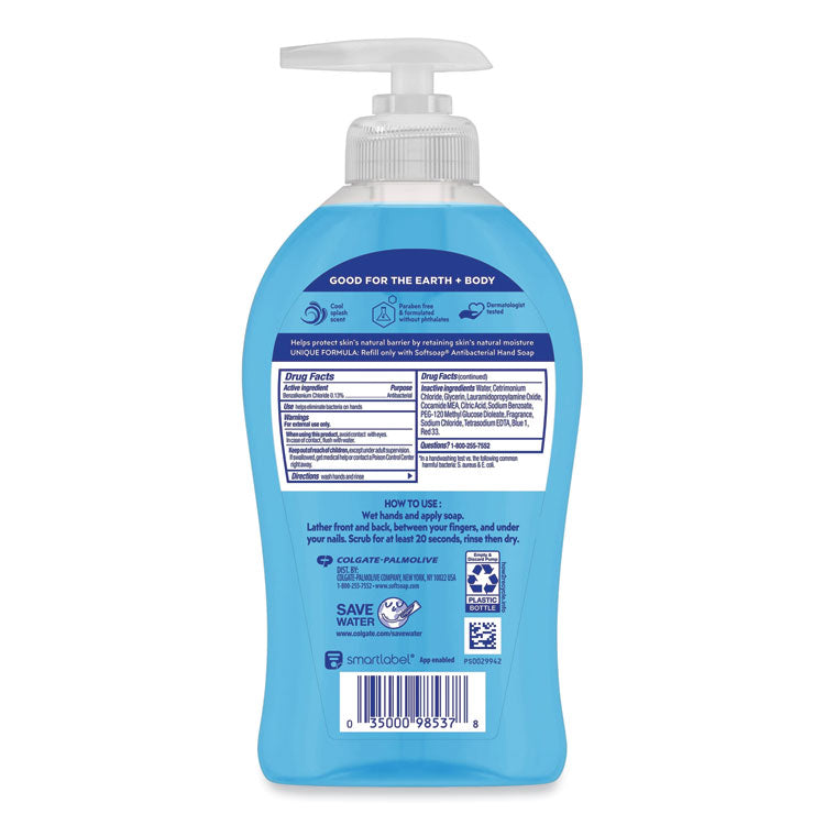 Antibacterial Hand Soap, Cool Splash Scent, 11.25 oz
