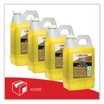 Green Earth Daily Floor Cleaner, 2 L Bottle, Unscented, 4/carton