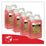 pH7Q Dual Neutral Disinfectant Cleaner, Lemon Scent, 67.6 oz Bottle, 4/Carton