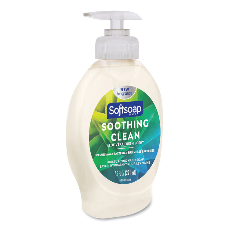 Moisturizing Hand Soap, Aloe Scent, 7.5 oz, 6/Carton