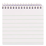 Reporters Note Pad, Medium/College Rule, Blue Cover, 80 White 4 x 8 Sheets