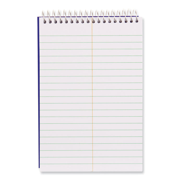 High-Capacity Steno Pad, Medium/College Rule, Blue Cover, 180 White 6 x 9 Sheets