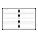 Contempo Lite Academic Year Weekly/Monthly Planner, 8.75 x 7.87, Black Cover, 12-Month (July to June): 2025 to 2026