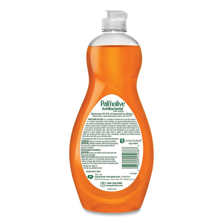 Ultra Antibacterial Dishwashing Liquid, 20 Oz Bottle