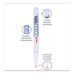 Permanent Marker, Fine Bullet Tip, White