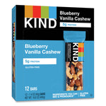 Fruit And Nut Bars, Blueberry Vanilla And Cashew, 1.4 Oz Bar, 12/box