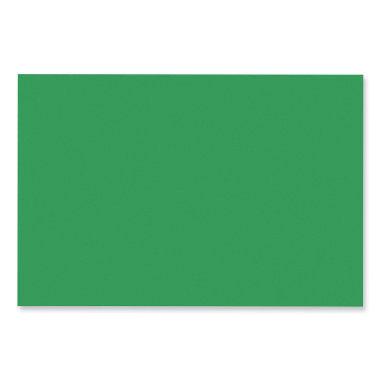 SunWorks Construction Paper, 50 lb Text Weight, 12 x 18, Holiday Green, 50/Pack