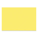SunWorks Construction Paper, 50 lb Text Weight, 12 x 18, Yellow, 50/Pack