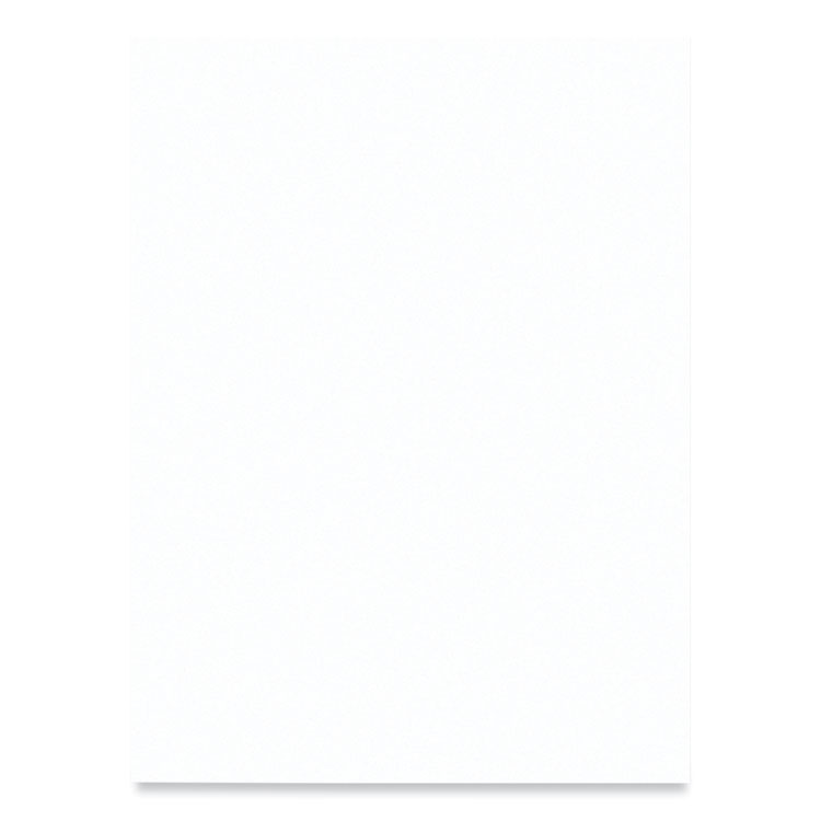 SunWorks Construction Paper, 50 lb Text Weight, 9 x 12, Bright White, 50/Pack
