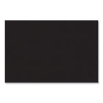 SunWorks Construction Paper, 50 lb Text Weight, 24 x 36, Black, 50/Pack