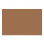 SunWorks Construction Paper, 50 lb Text Weight, 12 x 18, Light Brown, 50/Pack