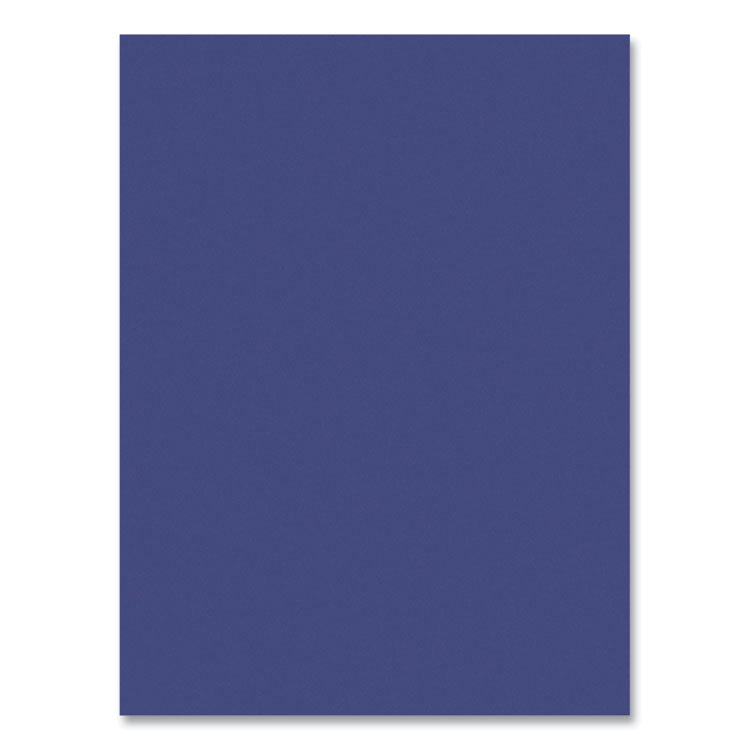 SunWorks Construction Paper, 50 lb Text Weight, 9 x 12, Blue, 50/Pack