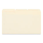 Reinforced Top Tab Fastener Folders, 0.75" Expansion, 1 Fastener, Legal Size, Manila Exterior, 50/Box