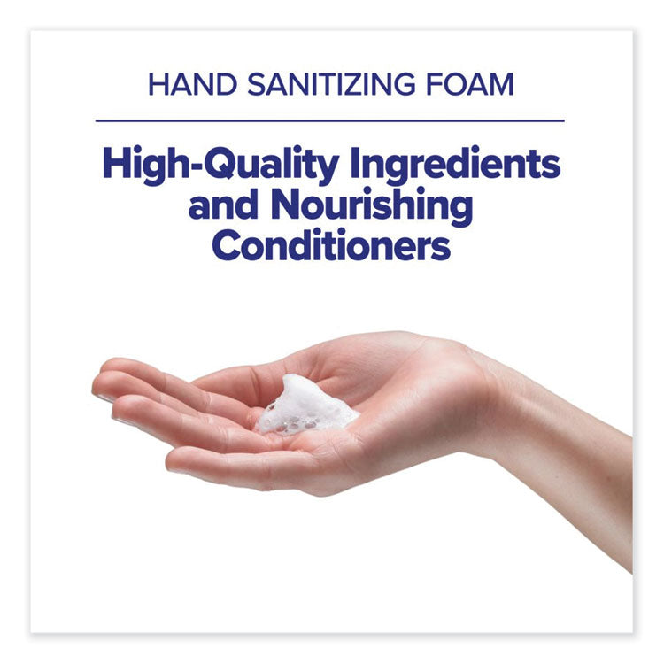Advanced Hand Sanitizer Gentle and Free Foam, 1,200 mL Refill, Fragrance-Free, For ES4 Dispensers, 2/Carton