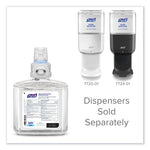 Advanced Hand Sanitizer Gentle and Free Foam, 1,200 mL Refill, Fragrance-Free, For ES8 Dispensers, 2/Carton