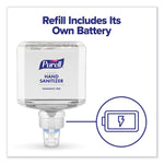 Advanced Hand Sanitizer Foam, For ES8 Dispensers, 1,200 mL, Clean Scent, 2/Carton