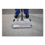 Pulse Microfiber Spray Mop System, 17" Wide Microfiber Head, 52" Yellow Plastic Handle