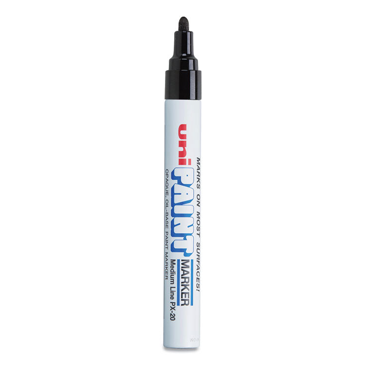 Permanent Marker, Medium Bullet Tip, Black