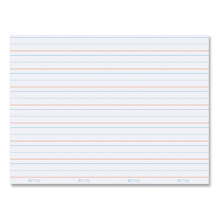 GoWrite! Dry Erase Learning Boards, 8.25" x 11", White Surface, 5/Pack