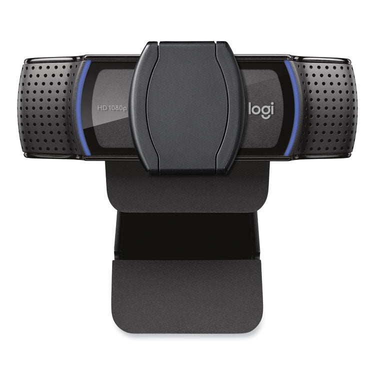 C920s PRO Full HD Webcam, 1920 pixels x 1080 pixels, 3 Mpixels, Black