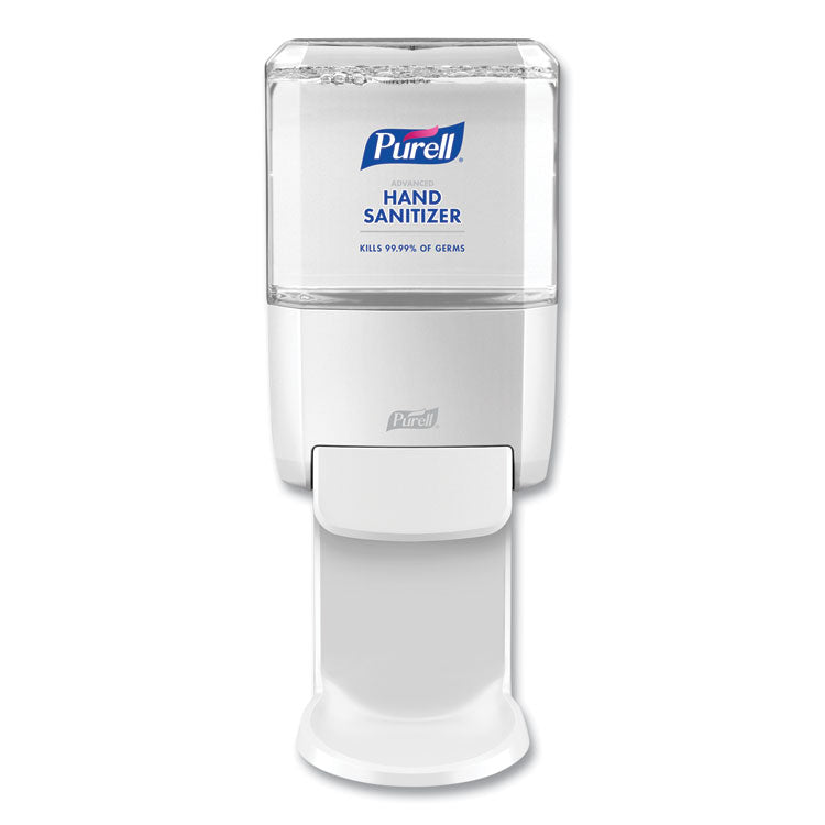 Push-Style Hand Sanitizer Dispenser, 1,200 Ml, 5.25 X 8.56 X 12.13, White