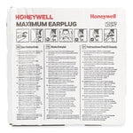 MAXIMUM Single-Use Earplugs, Corded, 33NRR, Coral, 100 Pairs