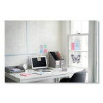 100% Recycled Paper Super Sticky Notes, 3" x 3", Wanderlust Pastels, 70 Sheets/Pad, 24 Pads/Pack