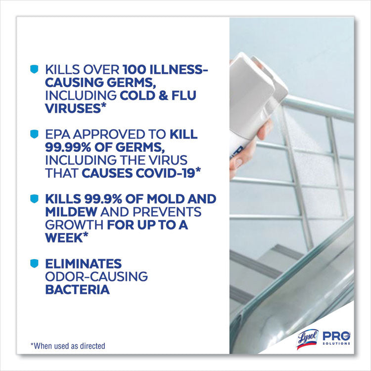 Disinfectant Spray, 19 Oz Aerosol Spray, 12/carton