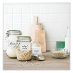 Printable Adhesive Name Badges, 3.38 X 2.33, White, 100/pack