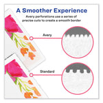 Print-To-The-Edge Microperf Business Cards W/sure Feed Technology, Color Laser, 2x3.5, White, 160 Cards, 8/sheet,20 Sheets/pk