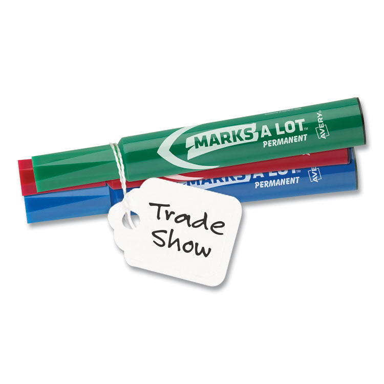 Medium-Weight White Marking Tags, 3.25 x 1.94, 1,000/Box