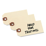 Unstrung Shipping Tags, 11.5 pt Stock, 2.75 x 1.38, Manila, 1,000/Box