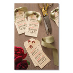 Strung Shipping Tags, 11.5 pt Stock, 6.25 x 3.13, Manila, 1,000/Box