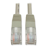 CAT5e 350 MHz Molded Patch Cable, 25 ft, Gray