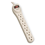Waber-by-Tripp Lite Industrial Power Strip, 6 Outlets, 4 ft Cord, Gray