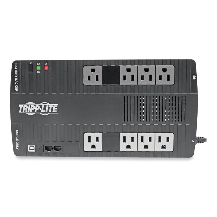 AVR Series Ultra-Compact Line-Interactive UPS, 8 Outlets, 550 VA, 420 J