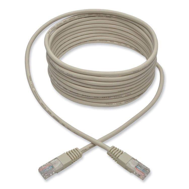 CAT5e 350 MHz Molded Patch Cable, 14 ft, White