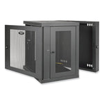 Smartrack Low-Profile Wall-Mount Rack Enclosure Cabinet, 12u, 200 Lbs Capacity