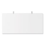 Alera Modern Teacher Series Pedestal Desk, Left-Side Pedestal: Box/Box/File, 60" x 24" x 28.75", Charcoal Woodgrain/Gray