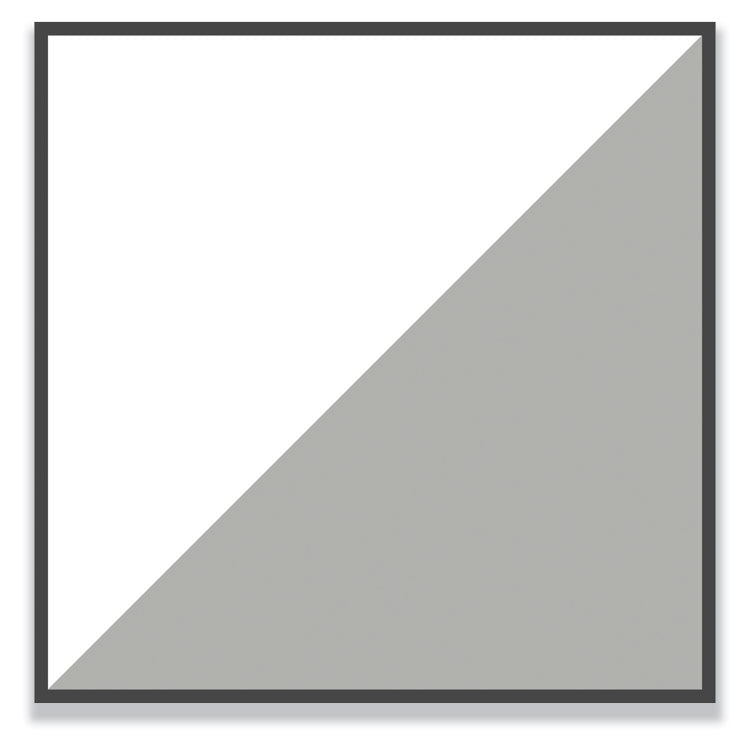 Alera Modern Teacher Series Pedestal Desk, Left-Side Pedestal: Box/Box/File, 60" x 24" x 28.75", White/Silver